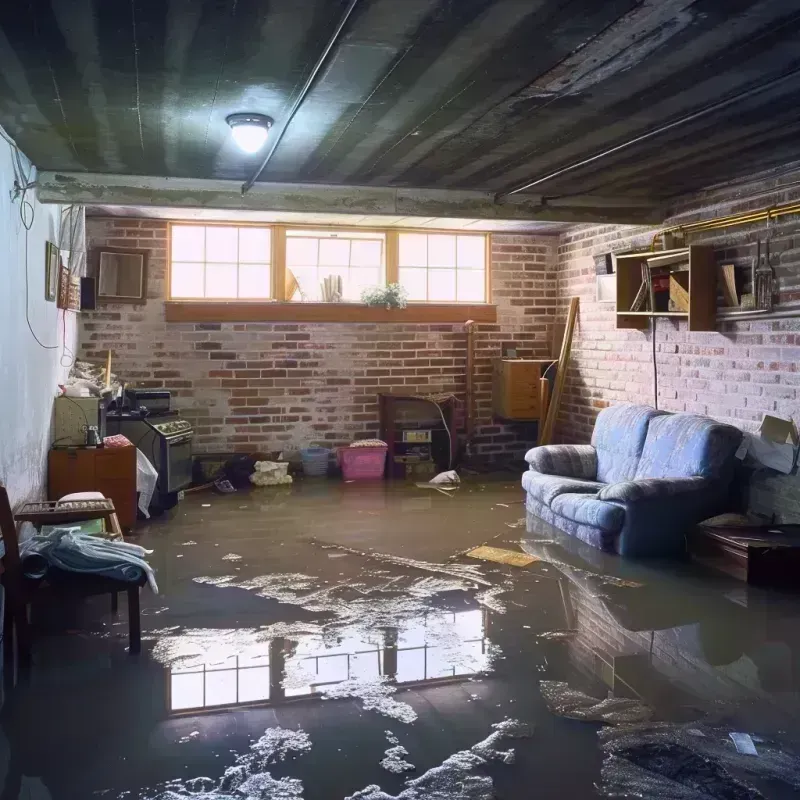 Flooded Basement Cleanup in Quebradillas Municipio, PR